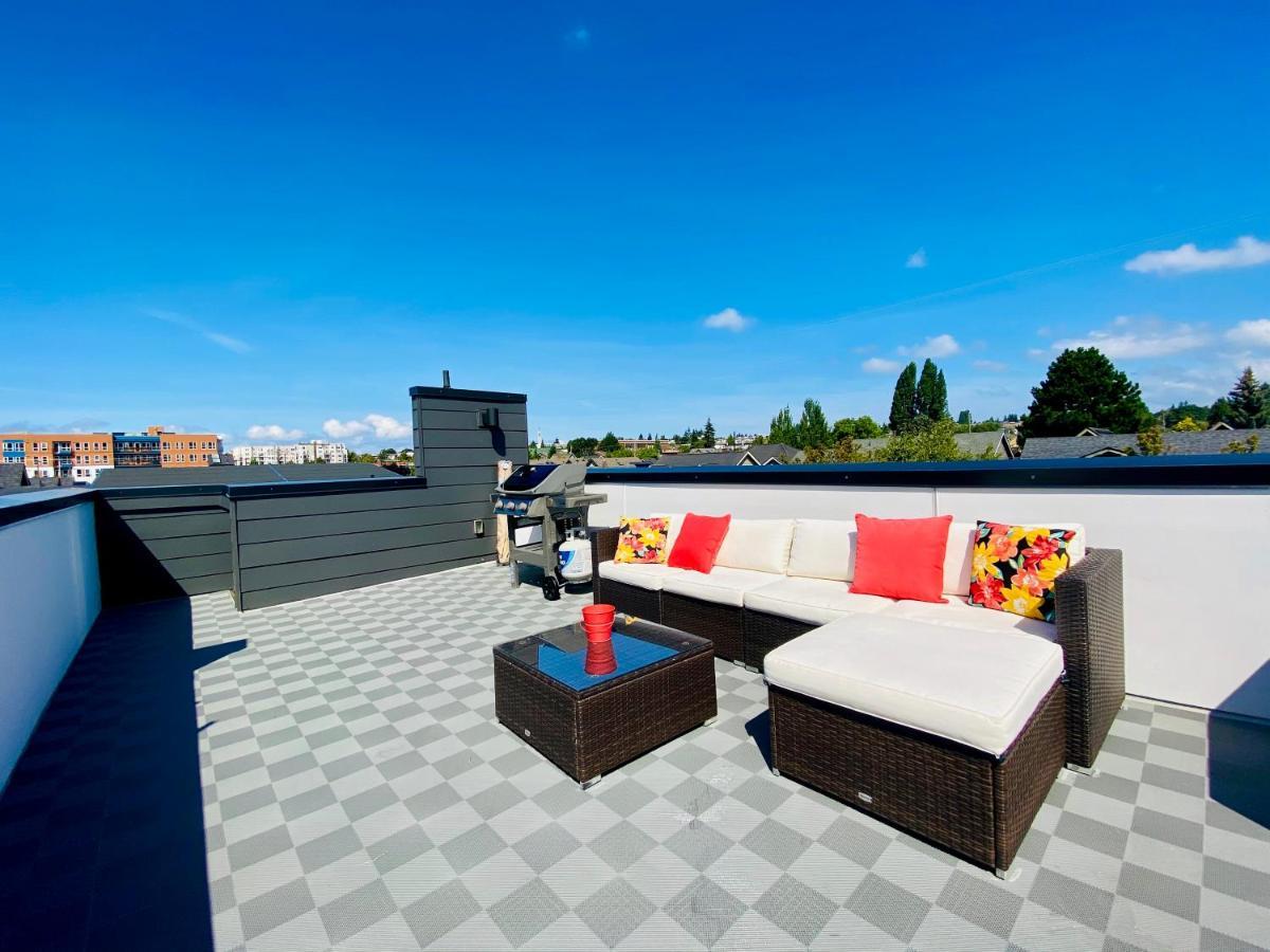 Modern Ballard Townhouse - 92 Walkscore & Rooftop! Seattle Ngoại thất bức ảnh